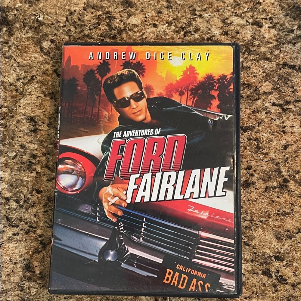 Ford Fairlane (Andrew Dice Clay) DVD - Red/Black Cover